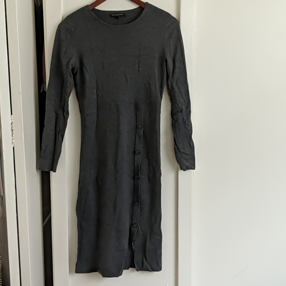 Banana Republic gray dress